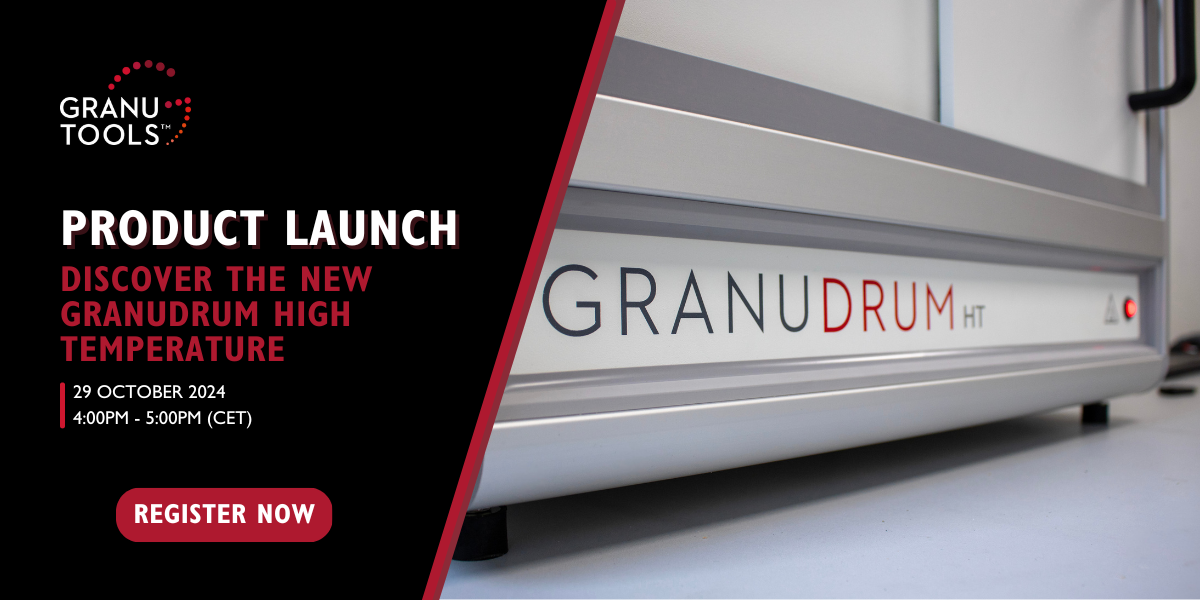 Announcing the Launch of the GranuDrum High Temperature – October 29, 2024